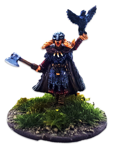 Gripping Beast - SAGA - SSM01 - Shieldmaiden Warlord - 28mm