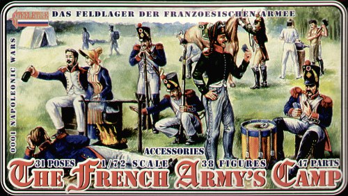 Strelets - 0001 - French Napoleonic Army Camp - 1:72