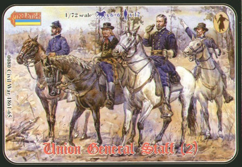 Strelets - 080 - Union General staff (2) - 1:72