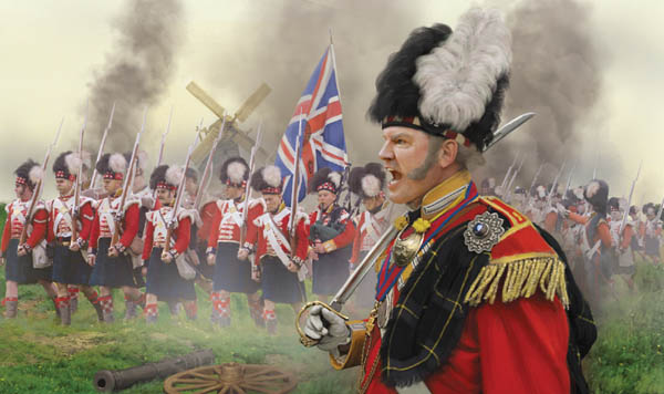 Highlanders on the March Napoleonic - 1:72 - Strelets - 140