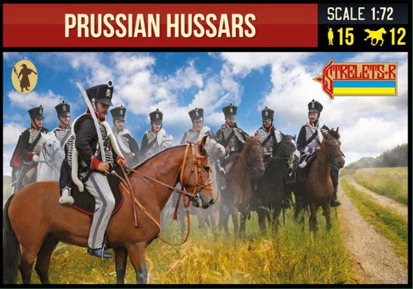 Prussian Hussars Napoleonic - 1:72 - Strelets - 155