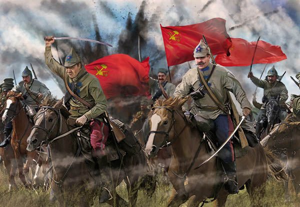 Red Cavalry in Summer Dress Russian Civil War - 1:72 - Strelets - 164