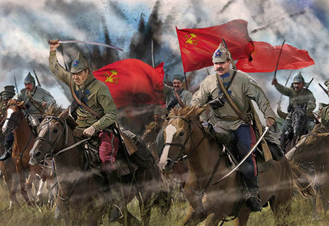 Red Cavalry in Summer Dress Russian Civil War - 1:72 - Strelets - 164