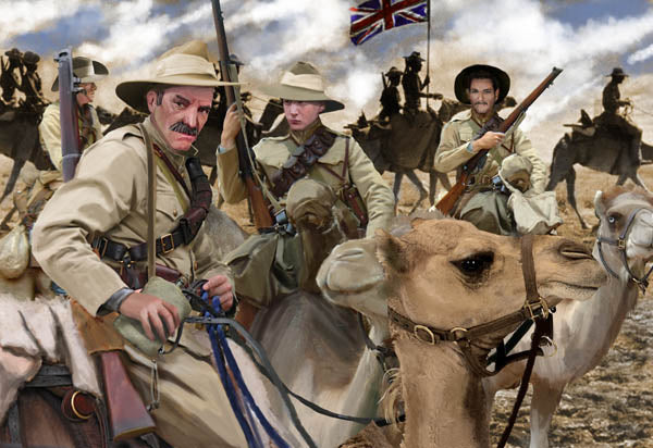 Australian Camel Corps - 1:72 - Strelets - 166