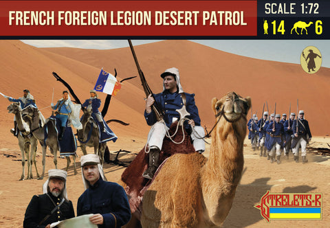 Strelets - 192 - French Foreign Legion Desert Patrol - 1:72