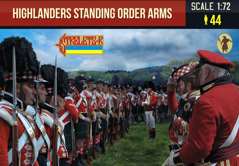 Highlanders Standing Order Arms Napoleonic - 1:72 - Strelets - 200
