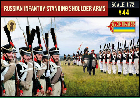 Russian Infantry Standing Shoulder Arms - 1:72 - Strelets - 216
