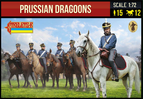 Prussian Dragoons Napoleonic - 1:72 - Strelets - 229
