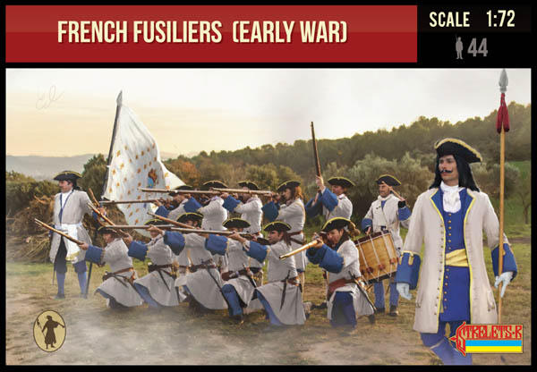 French Fusiliers (Early War) - 1:72 - Strelets - 236