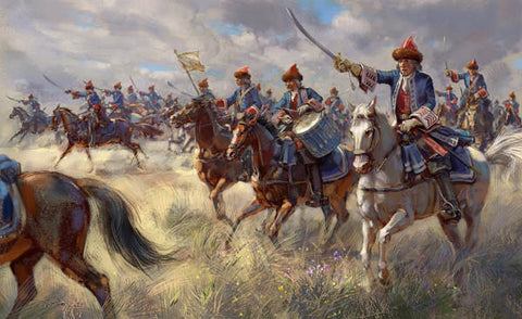 French Royal Horse Grenadiers Spanish Succession - 1:72 - Strelets - 241 - @