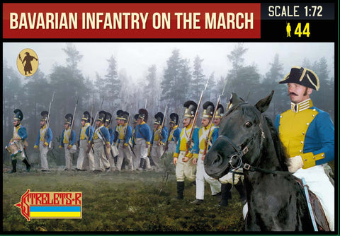 Bavarian Infantry on the March - 1:72 - Strelets - 272