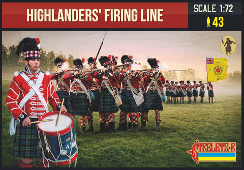 Highlanders' Firing Line - 1:72 - Strelets - 279