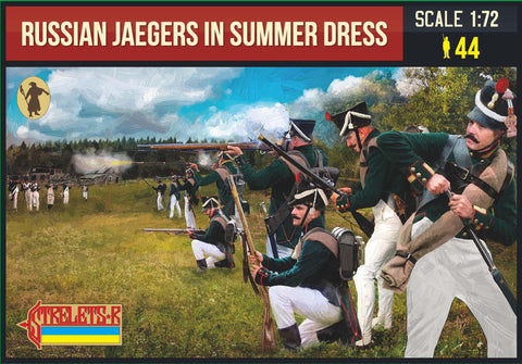 Russian Jaegers in Summer Dress (Napoleonic) - 1:72 - Strelets - 288