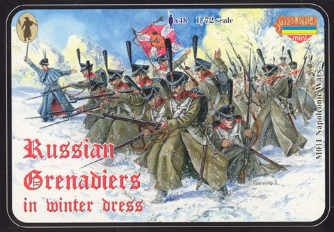 Strelets - M011 - Russian Grenadiers in winter dress - 1:72