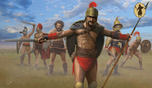 Spartacus Army Before Battle - 1:72 - Strelets - M110
