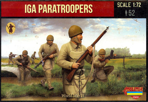 Iga paratroopers - 1:72 - Strelets - M120
