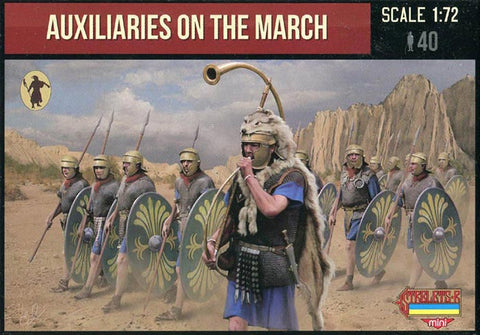 Auxiliaries on the march - 1:72 - Strelets - M125