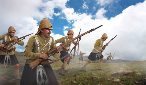 Highlanders in Attack 1899-1902 Anglo-Boer War - 1:72 - Strelets - M139