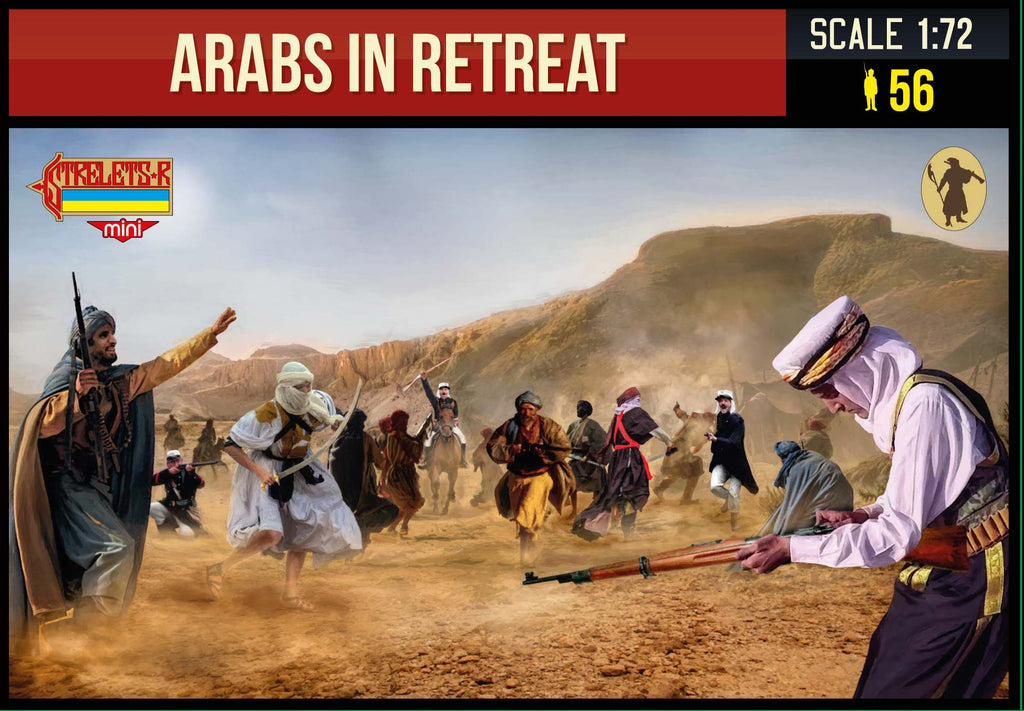 Arabs in Retreat - 1:72 - Strelets - M148