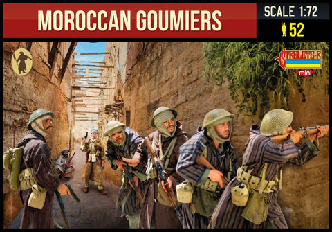 Moroccan Goumiers (WWII) - 1:72 - Strelets - M151