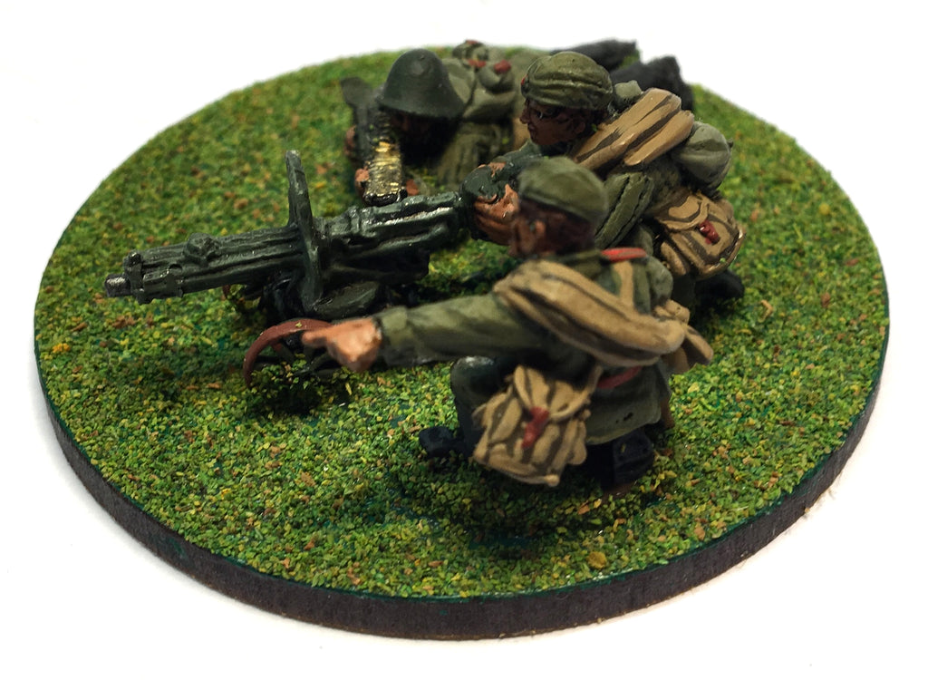 Soviet Maxim HMG Team - WWII - 28mm - Bolt Action - PAINTED - @