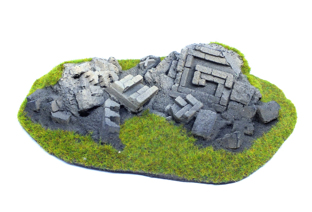 Ruins (painted) - 28mm - Scenery - @