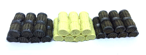 Barrels - 28mm - ES11 - Scenery Wargame - @