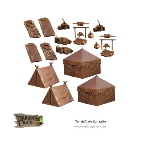 Warlord Games - TerrainCrate - MGTC127 - TerrainCrate: Campsite