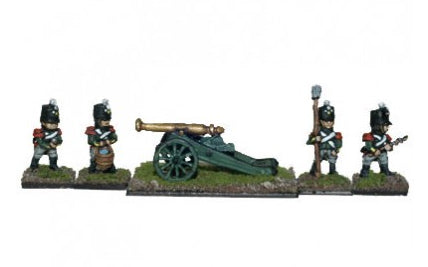 Magister Militum - 12 Lbr. Foot Artillery pre-Kiver Shako - 10mm