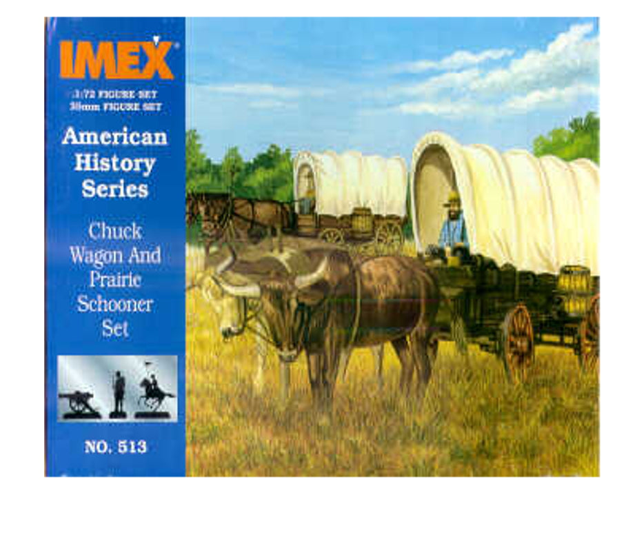 Imex - 513 - Chuck Wagon and Prairie Schooner - 1:72