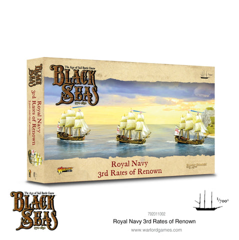 Royal Navy 3rd Rates of Renown - Black Seas - 792011002