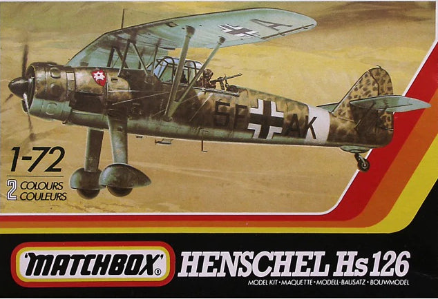 MATCHBOX 40026 - Henschel Hs 126 - 1:72