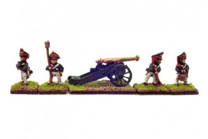 Magister Militum - Russian Foot Artillery, 12 Lbr., Kiver Shako - 10mm