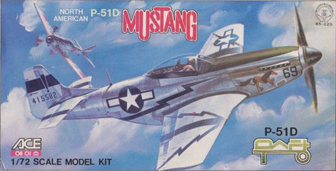 ACE - North American P-51D Mustang - 1:72