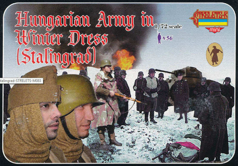 Hungarian army in winter dress (Stalingrad) - 1:72 - Strelets - M083