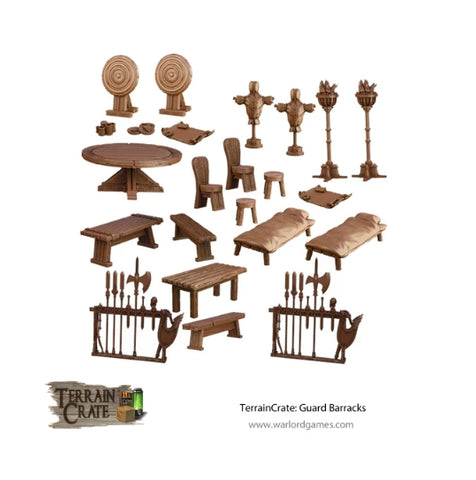 Warlord Games - MGTC117 - TerrainCrate: Guard Barracks