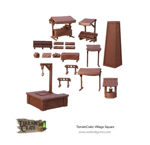 Warlord Games - MGTC130 - TerrainCrate: Village Square