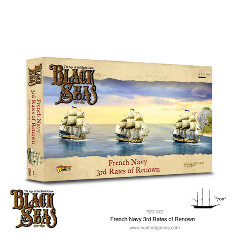 French Navy 3rd Rates of Renown - Black Seas - Warlord - 792012002