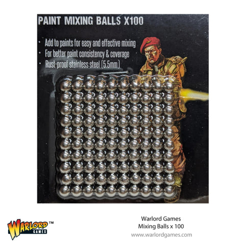 Warlord Games - 843419917 - Warlord Mixing Balls (100)