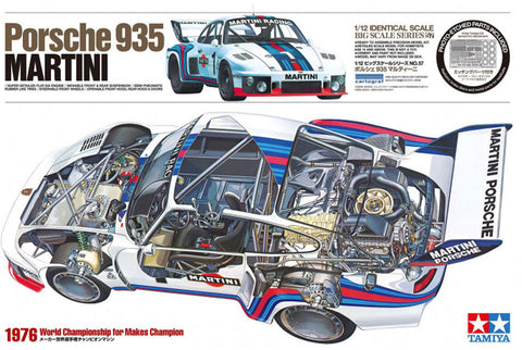 Tamiya - 12057 - Porsche 935 Martini - 1:12