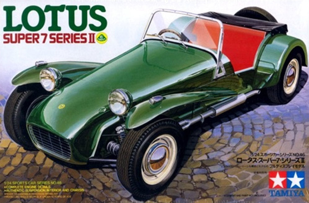 Tamiya 24357 - Lotus Super 7 Series II with Etched Parts - 1:24