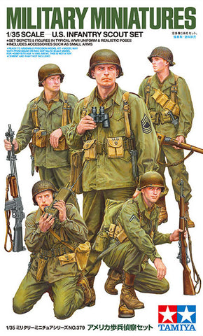 Tamiya - 35379 - U.S. Infantry Scout Set (WWII) - 1:35