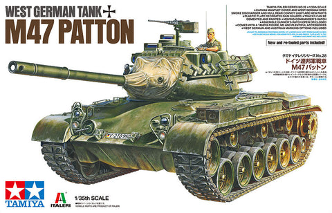 Tamiya - TA37028 - M47 Patton West German - 1:35