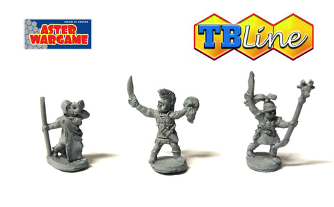 TB LINE - 4217 - Iberian command group on foot - 10mm