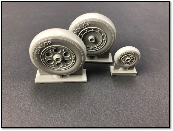 True Details P32223 - Focke-Wulf Fw-190A-8 SMOOTH TREAD WHEEL SET - 1:32