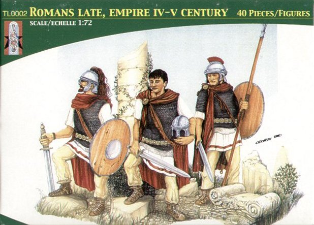 Lucky Toys - 7202 -  Romans Late Empire IV-V Centurt - 1:72