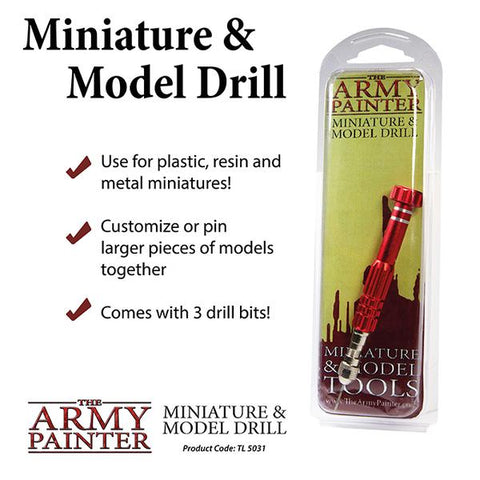 Miniature and Model Drill - The Army Painter - TL5031 - @