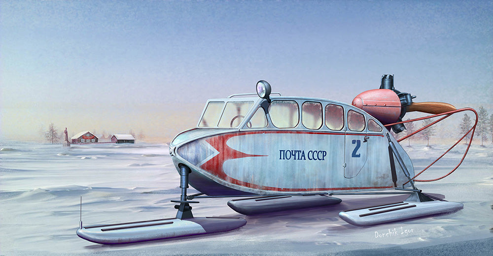 Soviet NKL-6 Aerosan - 1:35 - Trumpeter - 02355
