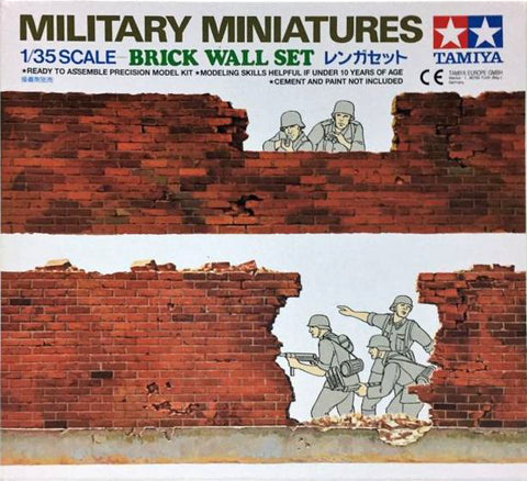 Tamiya - Brick Wall set - 1:35