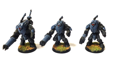 Tau Empire XV25 Stealth Battlesuits - 28mm - Warhammer 40.000